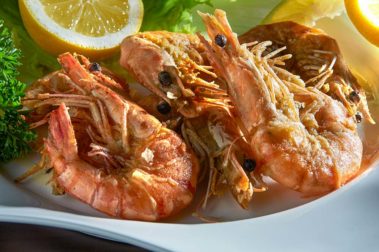 Garnelen im griechischen Restaurant Syrtaki Bocholt